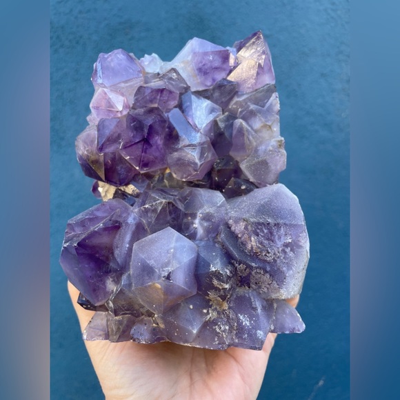 Brazilian Amethyst Cluster with Druzy